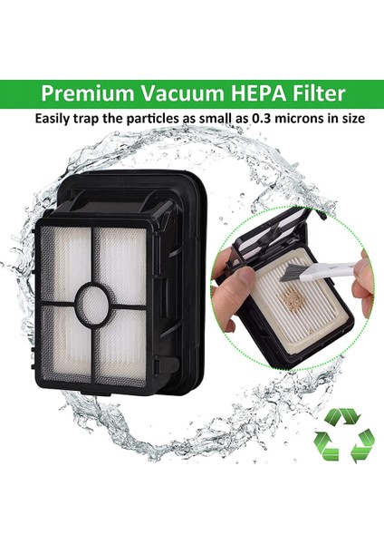 Yedek Rulo Fırça Hepa Filtre Bissell 1866 1868 1926 1785 Elektrikli Süpürge Aksesuarları Parçası 1613568 ve 1608684 (Yurt Dışından)