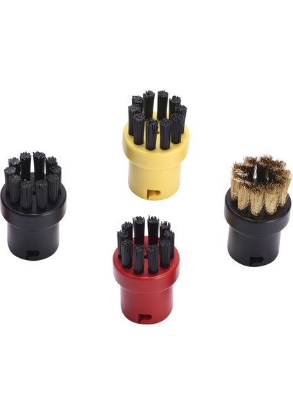 Karcher Sc1 Sc2 Sc3 Sc4 Buharlı Temizleyici Parçaları Için 6 Parça Yuvarlak Fırça Memesi Kiti (Yurt Dışından)