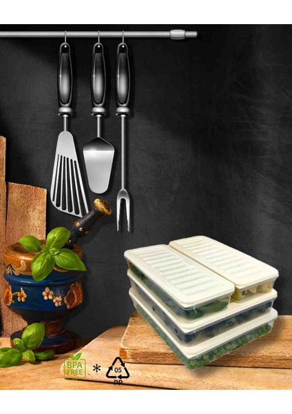 Saklama Kabı Yatay Kapaklı Buzdolabı Difriz Saklama Kabı Mikrodalga Kabı Buzdolabı Düzenleyici