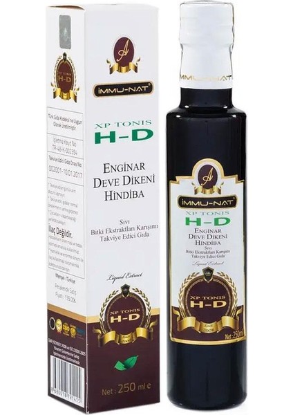 Xp Tonis Hd Enginar Devedikeni Hindiba Ekstratı 250 ml