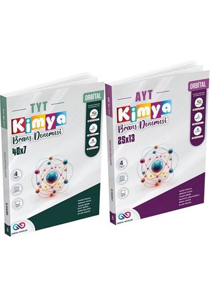 TYT – AYT Kimya 40 x 7 Branş Denemeleri Set