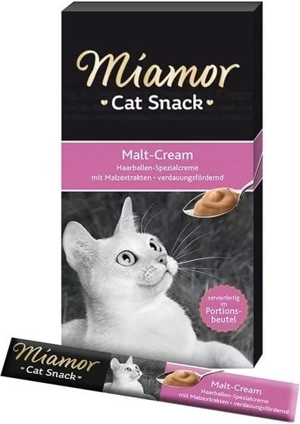 Cream Malt Özlü Sıvı Kedi Ödül Maması 6X15 gr