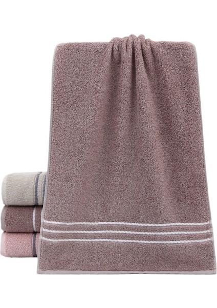 Yumuşak Havlu Banyo Havlusu Erkek ve Kadın Yetişkin Yüz Havlusu (3'lü Paket) (Yurt Dışından)
