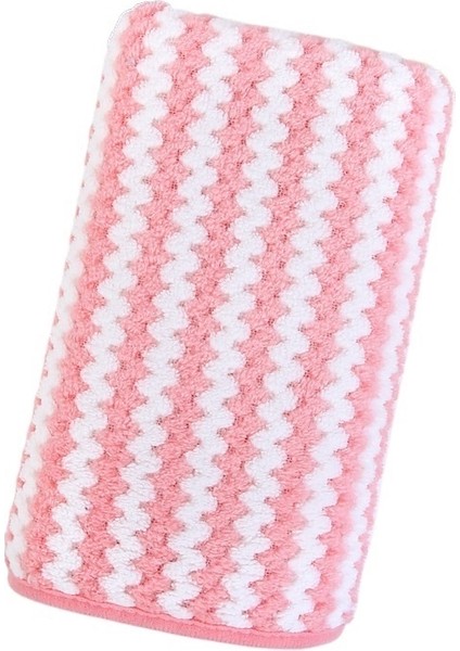 Emici Havlu Mercan Kadife Kalınlaştırılmış Yumuşak Havlu (3 Adet) (Yurt Dışından)