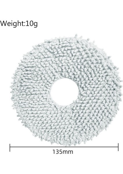 Xiaomi Mijia B101CN Robot Süpürge Yedek Parçaları Aksesuarları Paspas Pedleri Için 8 Adet Paspas Bezi (Yurt Dışından) modelleri