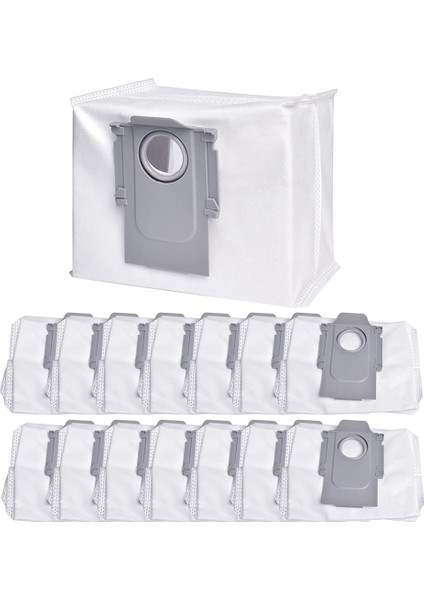 Roborock S8+ S8 Pro Ultra S7 Maxv Ultra S7 Pro Ultra Q7+ Q7 Max+ T8 Q5+ G10S G10S Pro Toz Torbaları Için Elektrikli Süpürge Torbaları (Yurt Dışından)