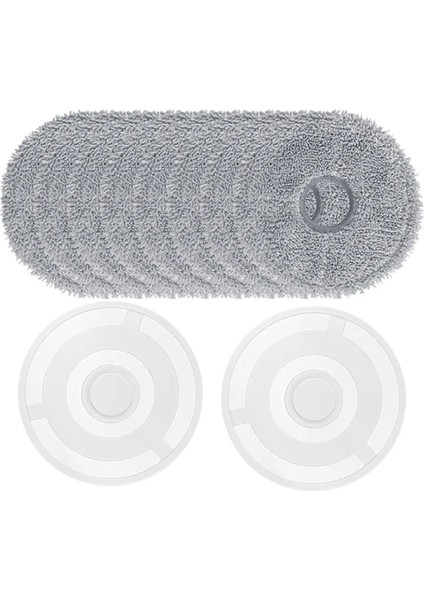 Xıaomı Mıjıa M30 Pro / C107 Robot Süpürge Aksesuarları Paspas Bezi Tutucu + Paspas Bezi Yedek Yıkanabilir Paspas Pedi (Yurt Dışından)