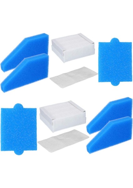 Aqua + Serisi 787241 Elektrikli Süpürgeler Için 2x Filtre Seti, Alternatif Filtre Seti 99 Parça No. 787241 (Yurt Dışından)