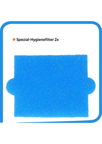 Aqua + Serisi 787241 Elektrikli Süpürgeler Için 2x Filtre Seti, Alternatif Filtre Seti 99 Parça No. 787241 (Yurt Dışından) modelleri