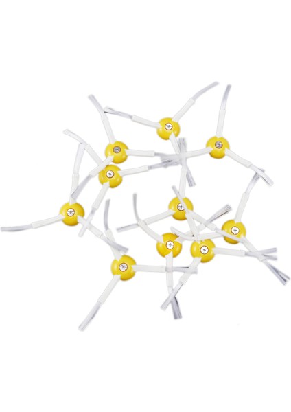 10 Adet Yan Fırça 3 Silahlı Irobot Roomba 800 Serisi 870, 880, 900 Serisi 980 Robotik Elektrikli Süpürge Parçaları Elektrikli Süpürge Aksesuarları (Yurt Dışından)