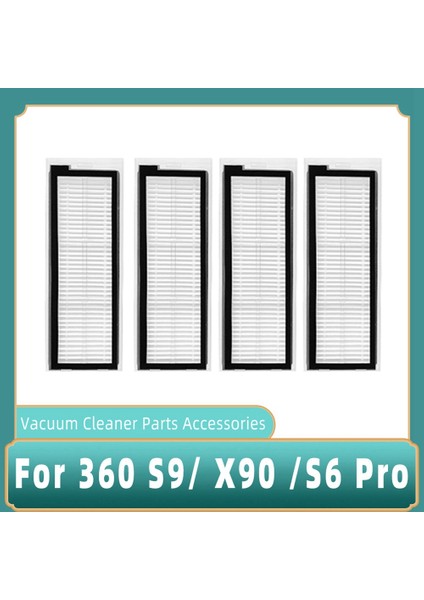 360 S9 S6 Pro X90 X95 Robotik Elektrikli Süpürge Hepa Filtre Rulosu Ana Fırça Yan Fırça Paspas Bezi Bez Yedek Aksesuarlar (Yurt Dışından) fiyatları