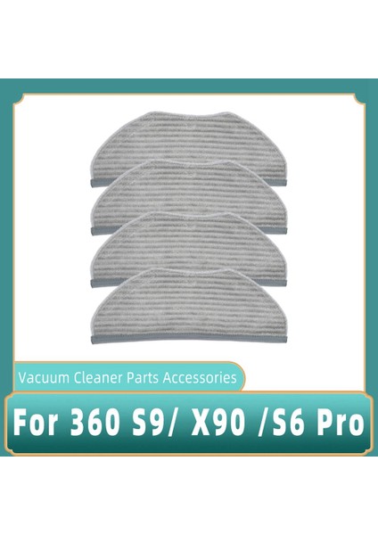 360 S9 S6 Pro X90 X95 Robotik Elektrikli Süpürge Hepa Filtre Rulosu Ana Fırça Yan Fırça Paspas Bezi Bez Yedek Aksesuarlar (Yurt Dışından) fırsatları