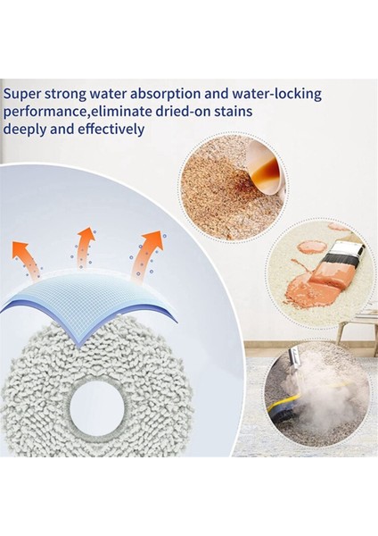 Ecovacs Deebot X2S Robotik Süpürge Aksesuarları Için 11 Adet Silindir Yan Fırça Hepa Filtre Paspas Bezi Toz Torbası (Yurt Dışından) fiyatları