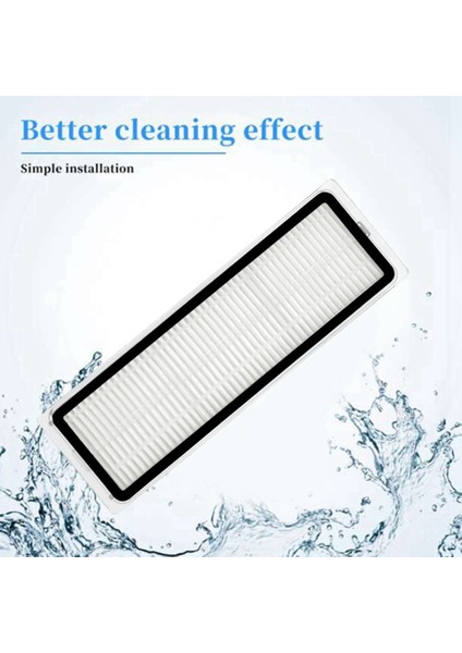 16 Adet Xiaomi Dreame Bot D10 Artı RLS3D Robotlu Süpürge Hepa Filtre Paspas Bezi Ana Yan Fırça Toz Torbası (Yurt Dışından) modelleri