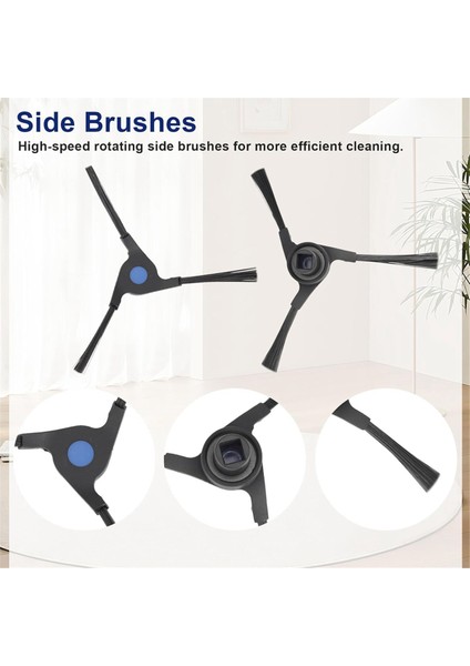 Ecovacs Deebot X2 Omni Robot Süpürge Için Aksesuar Seti, Yedek Parçalar Ana Kauçuk Fırça Filtre Paspaslar Toz Torbaları (Yurt Dışından) fırsatları