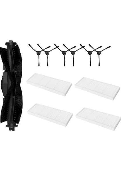 11 Adet Yedek Parçalar Tikom G8000/G8000 Pro/honiture G20/G20 Pro Elektrikli Süpürge Ana Yan Fırça Hepa Filtre (Yurt Dışından)