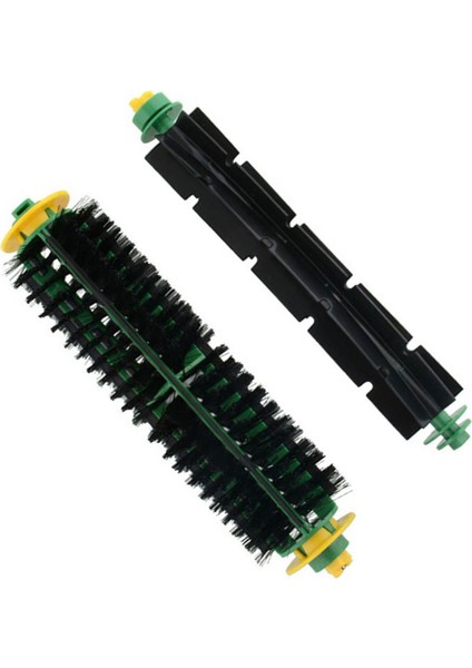 Kıl Fırça + Irobot Roomba 500 Serisi Için Esnek Çırpıcı Fırça 527 560 Süpürme Robotu Aksesuarları, 2 Adet (Yurt Dışından)