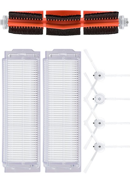 Rulo Fırça Yan Fırça Filtresi Xiaomi Mijia Robot Süpürge Paspas 2 Elektrikli Süpürge Için Yedek Aksesuarlar (Yurt Dışından) modelleri