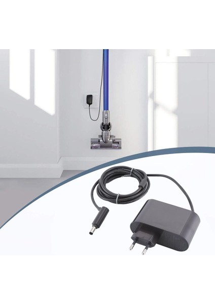 Elektrikli Süpürge Güç Adaptörü Robot Temizleyici Yedek Şarj Cihazı Dyson V6 V7 V8 DC58 DC59 DC61 DC62 DC74 Ab Tak (Yurt Dışından) modelleri