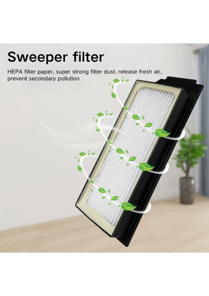 Ecovacs X1 Plus Robotlu Süpürge Için Yedek Yedek Parça Ana Yan Fırça Hepa Filtre Paspas Bez Toz Torbası (Yurt Dışından) fiyatları