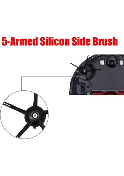 18 Adet Xiaomi Roborock T7 S7 T7 Artı Elektrikli Süpürge Parçaları Rulo Fırça Paspas Bezi Ön Filtre Değiştirme A (Yurt Dışından) fiyatları