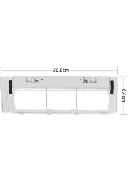 Xiaomi Dreame D9 D9 Max Aksesuarları Yedek Parçaları Robot Süpürge Yedek Fırça Kapağı Filtre Tekerleği (Yurt Dışından) fırsatları