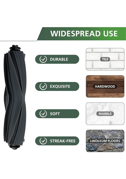 Xiaomi Dreame D10S / D10S Pro Robot Süpürge Yedek Parçaları Için 9 Adet Ana Yan Fırça Filtre Paspas Bezi (Yurt Dışından) fiyatları