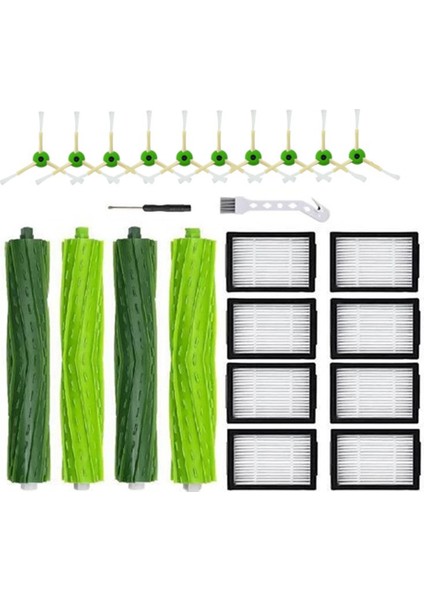 Irobot Roomba I Serisi I7 I7+ I3 I4 I8 E5 E6 J7 J7+ Için Elektrikli Süpürge Aksesuarları Yedek Kit (Yurt Dışından)