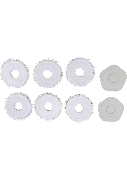 Dreame Bot W10/W10 Pro Süpürme Robotu Aksesuarları Için Tutucu ile Vakumlu Süpürge Paspas Bezi, Paspas Pedleri Yedek (Yurt Dışından)