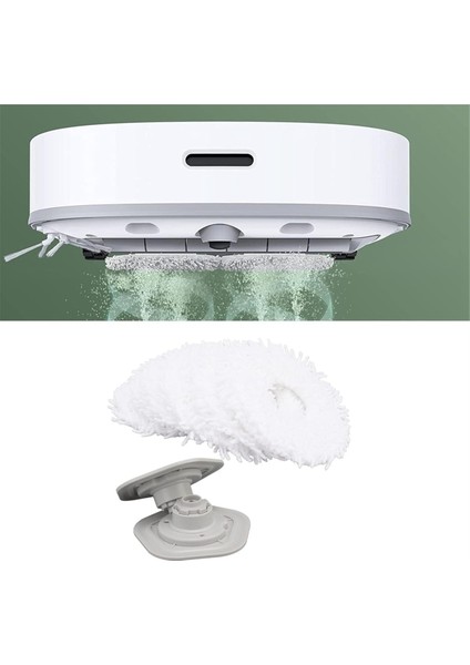 Dreame Bot W10/W10 Pro Süpürme Robotu Aksesuarları Için Tutucu ile Vakumlu Süpürge Paspas Bezi, Paspas Pedleri Yedek (Yurt Dışından) modelleri