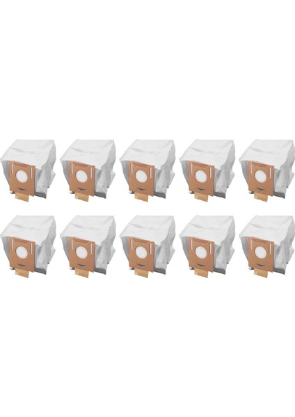 Ecovacs Deebot Ozmo T8 Aıvı T8 Max T8 Serisi T9 Serisi N8 Pro Artı N8 Pro Robot Vakum Parçası Için 10 Paket Vakum Toz Torbaları (Yurt Dışından) modelleri