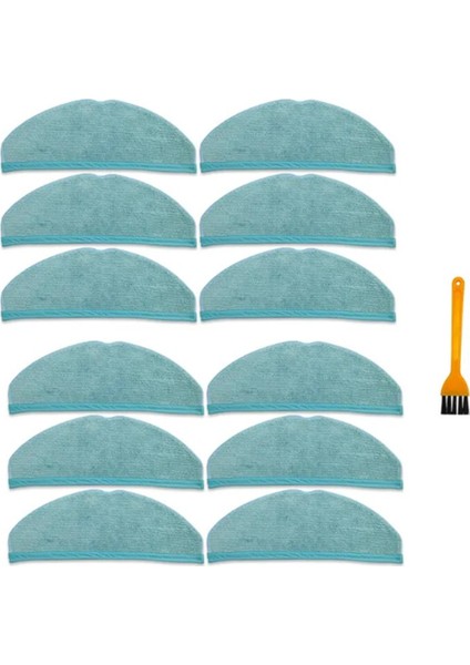 Conga 8090 Ultra / 9090 Ai Robot Süpürge Için Yedek Yıkanabilir Paspas Bezleri Paspas Bezleri Rag Pad Aksesuarları (Yurt Dışından)