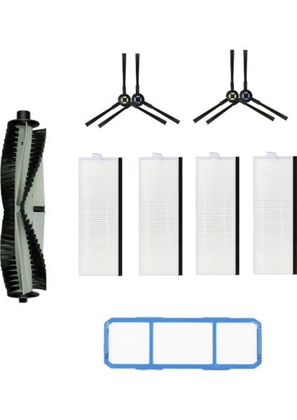 Ana Fırça Yan Fırça Hepa Filtre Ilife A7/A9S/X785/X750/X800 Elektrikli Süpürge Aksesuarları Için Birincil Filtre (Yurt Dışından)