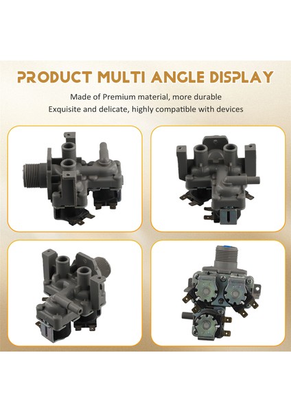 XQG62-L703 C XQG65-L903S Sanyo Çamaşır Makinesi Su Giriş Vanası Solenoid KWV-305V-C Yedek Parçaları (Yurt Dışından) indirimleri