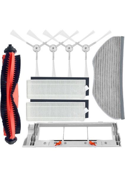 Yedek Parçalar Rulo Fırça Yan Fırça Hepa Filtre Mijia G1 Robotlu Süpürge Aksesuarları Için Uyumlu (Yurt Dışından)