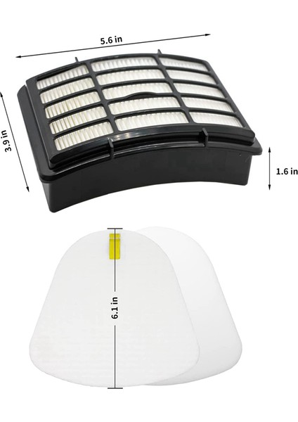 Shark Navigator Lift-Away NV350, NV351, NV352, NV355, NV356E, NV357, NV360 Için Uyumlu Vakum Filtreleri Yedekleri (Yurt Dışından) fırsatları