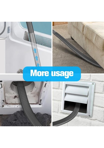 Dyson V6 DC35 DC44 DC45 DC48 DC52 DC58 DC59 DC62 Için Kurutma Makinesi Havalandırma Temizleme Kiti Esnek Kurutma Makinesi Lint Temizleme Hortumu Ataşmanı (Yurt Dışından) fiyatları