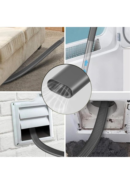 Dyson V6 DC35 DC44 DC45 DC48 DC52 DC58 DC59 DC62 Için Kurutma Makinesi Havalandırma Temizleme Kiti Esnek Kurutma Makinesi Lint Temizleme Hortumu Ataşmanı (Yurt Dışından) modelleri