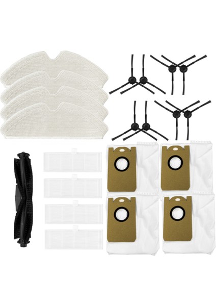Proscenic M7 Pro / Kyvol Cybovac S31 / Honıture Q6 / Uoni V980 Plus Robot Vakum Yedek Parçaları Ana Fırça Hepa Filtresi (Yurt Dışından) indirimleri
