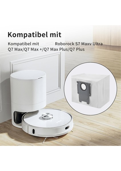 Roborock S7 Maxv Ultra / S7 Pro Ultra / Q7 Max / Q7 Max+/q7 Max+Plus / S8+/q5+ Elektrikli Süpürge Torbaları Için 14 Paket Toz Torbası (Yurt Dışından) indirimleri