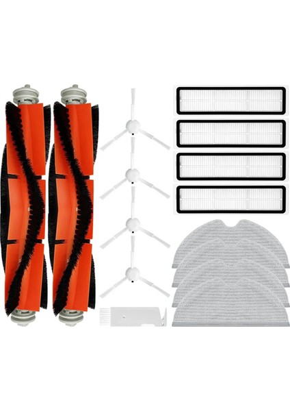 Xiaomi Trouver Robot Lds Vakum Paspas Bulucu/rls3 Aksesuarları Ana Yan Fırça Hepa Filtre Paspas Bezi (Yurt Dışından)