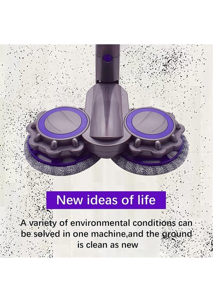 Dyson V7 V8 V11 V10 V15 Elektrikli Süpürge Aparatı Su Hazneli ve Anahtar Tetikli Elektrikli Zemin Paspas Başlığı (Yurt Dışından) fırsatları
