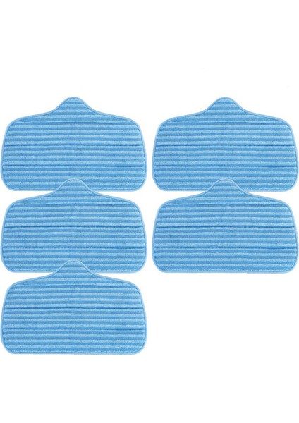 5 Adet Mikrofiber Buharlı Temizleyici Pedleri Mop Bezi Mcculloch MC1275 Steamfas SF-275 SF-370 (Yurt Dışından)