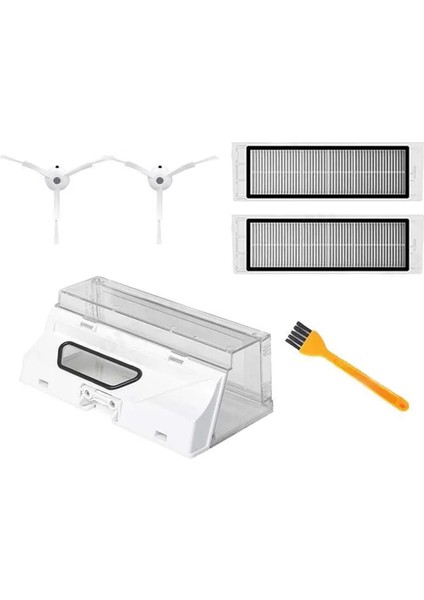 Xiaomi Mi Robot 2st Roborock S55 S51 S50 S6 T6 Toz Kutusu Yedek Parçaları Elektrikli Süpürge Hepa Filtre Yedek Parçaları (Yurt Dışından)