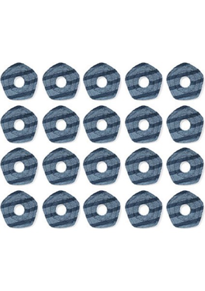 Eufy X10 Pro Omni Eufy X9 Pro Robot Süpürgeler Temizleyici Paspas Parçaları Için 20 Adet Yedek Yıkanabilir Paspas Bezi Paspas Pedleri (Yurt Dışından)