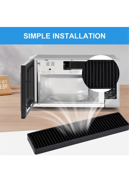 4 Paket 5230W1A003A Lg Kenmore Ge Mikrodalga Fırın Için Yedek Mikrodalga Kömür Hava Filtresi, LMHM2237BD LMV1650ST LMV2031SB (Yurt Dışından) indirimleri