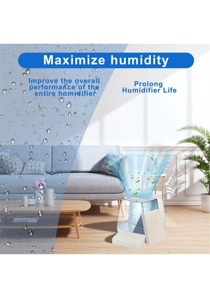 WF813 Relion EQWF813 PCWF813 RCM832 PCCM-840 EQ-2119-UL Soğuk Sis Nemlendirici Filtreleri Için Yedek Filtre (Yurt Dışından) modelleri