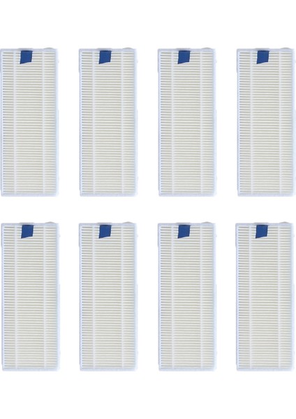 360 S6 Robot Süpürge Süpürge Aksesuarları Için 8'li Hepa Filtre Yedek Parçaları (Yurt Dışından)