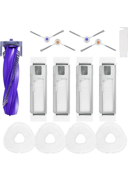 Narwal Freo x Ultra Robot Süpürge Ana Yan Fırça Hepa Filtreler Paspas Bezi Pedler Aksesuarlar (Yurt Dışından)