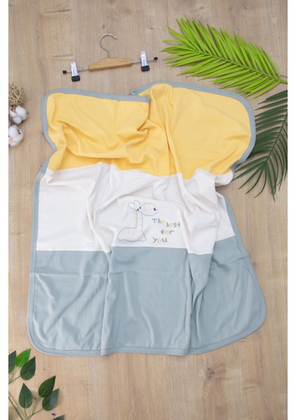 Kız Erkek Kelebek Bebek Çift Katlı Natural Penye Battaniye STL6903 modelleri